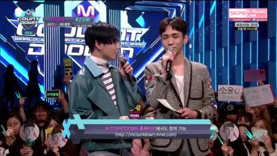 161006 MC cut 2 @M! Countdown