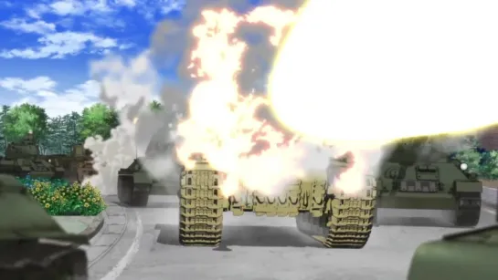 Трейлер фильма - Girls und Panzer Gekijouban.