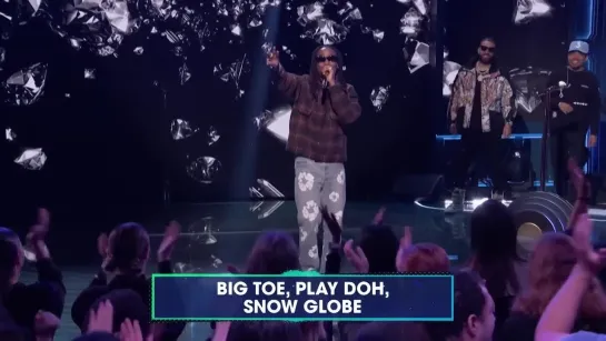 Quavo performs a version of Lil Jon's "Get Low" on NBC!