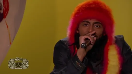 Aminé performs the song Charmander on Jimmy Kimmel Live