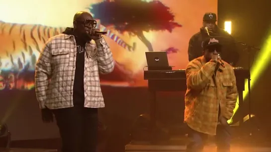 Big Boi and Sleepy Brown performs "Animalz" for The Tonight Show