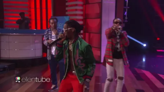 Migos Performed "Bad And Boujee" On Ellen