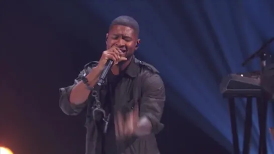 Usher feat. NAS and Bibi Bourelly Perform "Chains"