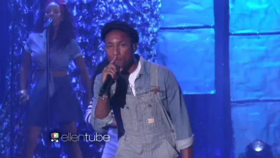 Pharrell Performs "Freedom" On Ellen