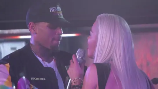 Rita Ora & Chris Brown Perform “Body On Me” On Jimmy Kimmel