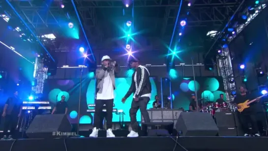 Jamie Foxx & Kid Ink Perform "Baby's In Love" On Kimmel