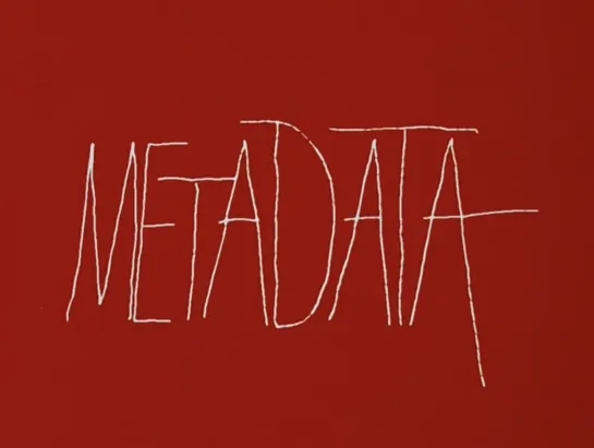 Metadata _ Метаданные (1971) Peter Foldès _ Питер Фолдес. Канада