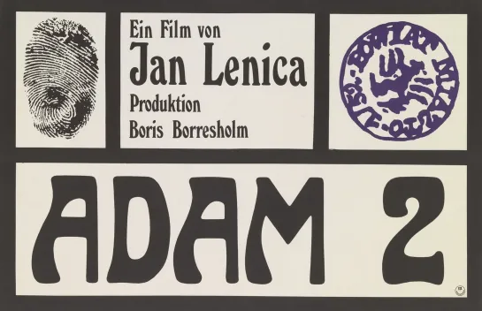 Adam 2 _ Адам 2 (1968) Jan Lenica _ Ян Леница. Германия