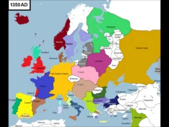 History of Europe - 6013 years in 3 minutes