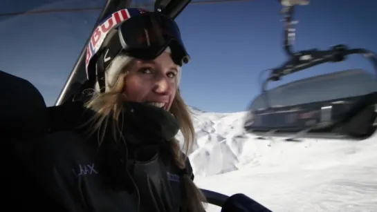 Snowboarding since she was 18 years old Anna Gasser QA