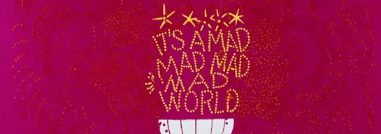 Титры It's A Mad Mad Mad Mad World _ Этот безумный безумный безумный безумный мир (1963)