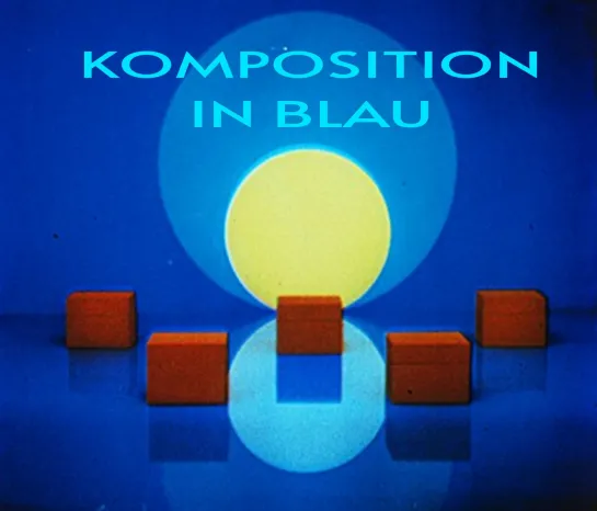 Komposition in Blau _ Композиция в голубом (1935) Oskar Fischinger _ Оскар Фишингер. Германия