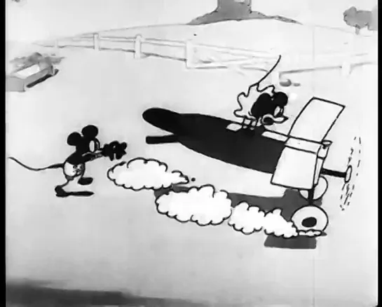 Plane Crazy _ Сумасшедший самолёт (1928) Walt Disney and Ub Iwerks _ Уолт Дисней и Аб Айверкс. США