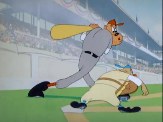 Batty Baseball_Сумасшедший бейсбол (1944) Tex Avery_Текс Эйвери. США