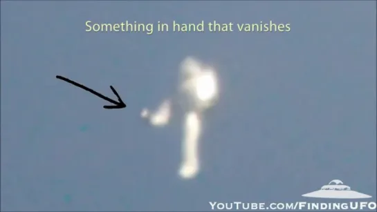 Humanoid UFO Anomaly Filmed over California, LA - FindingUFO