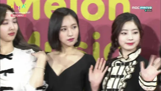 171202 TWICE Red Carpet @ 2017 Melon Music Awards