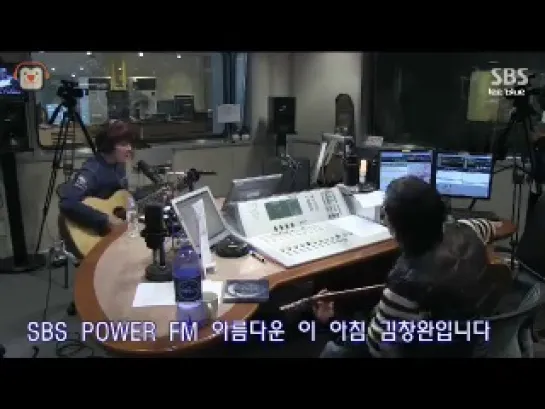 12/03/2014 Beautiful Morning with Kim Chang Wan - Yonghwa "개구쟁이 " Live