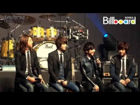 CNBLUE Showcase & Press conference [рус.саб]