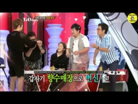 120824 Go Show ep19 (cut) - Lee Hongki, Im Jae Bum, Bobby Kim [RUS SUB]