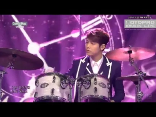 CNBLUE - Can't Stop @Inkigayo 23/03/2014