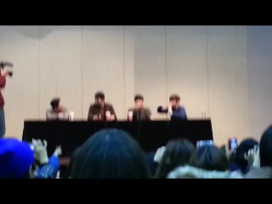 [FanCam] Автограф-сессия CNBLUE 07/12/2013