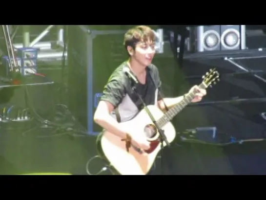 [FanCam] CNBLUE - talking&love light (Blue moon в Гуанчжоу 07/09/2013)