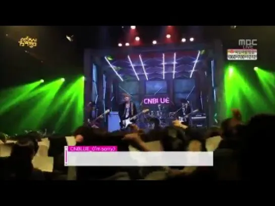 [Music Core]CNBLUE - Where you are + I'm sorry [HD] 19/01/2013