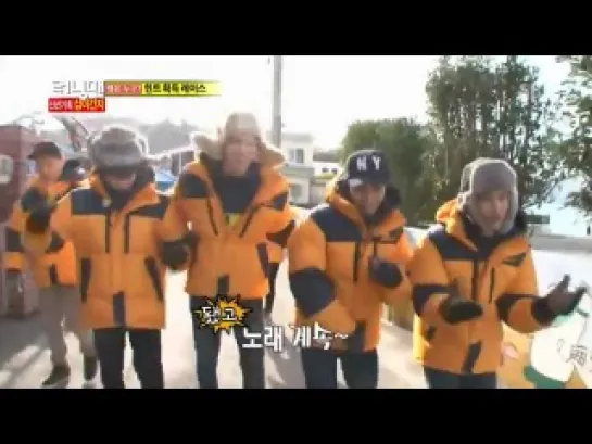 "Бегущий человек"/Running man 127 эпиод:야쿠르트 아줌마~♪