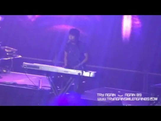 [Fancam]121215 BLUE NIGHT - импровизированная песня