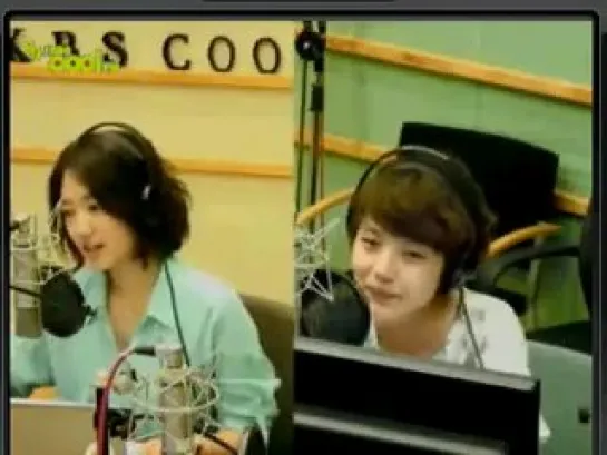 100803 Park Shin Hye DJ Radio Show Lee Hong Ki call Part 2