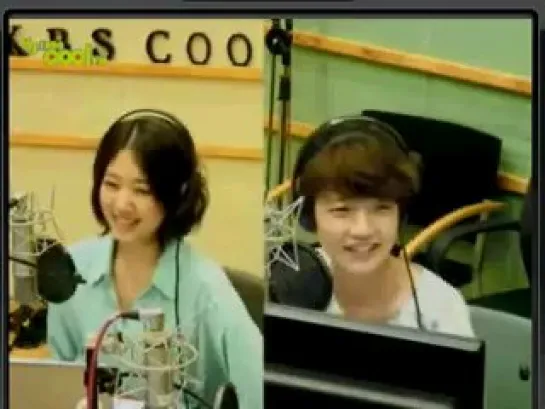 100803 Park Shin Hye DJ Radio Show Lee Hong Ki call Part 1