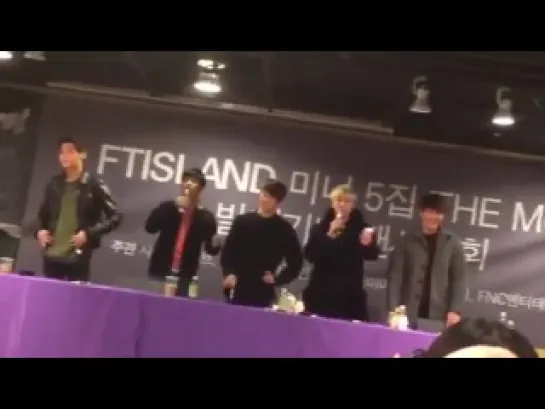 [FanCam] Автограф-сессия FTISLAND 07/12/2013 (4)