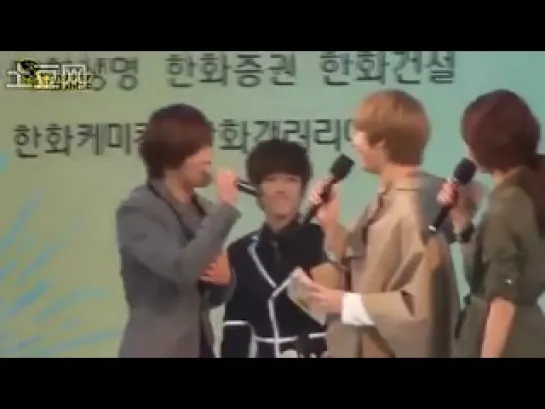 101009 Heechul(SJ)MC Cut with FT Island @ Yουng Sτ. Ορen Βr.