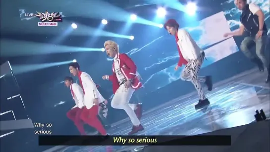 SHINee - Why So Serious (2013.05.18) [Music Bank w⁄ Eng Lyrics]