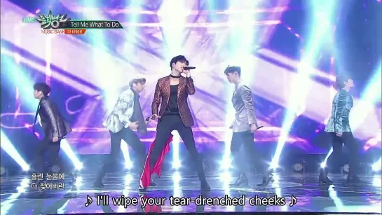 161125 SHINee - Tell Me What To Do [Music Bank HOT Stage ⁄ 2016.11.25]