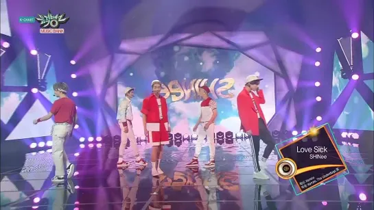 SHINee (샤이니) - Love Sick ⁄ View [Music Bank COMEBACK ⁄ 2015.05.22]