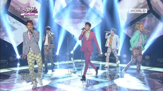 [Music Bank] K-Chart  SHINee - Dream Girl (2013.03.15)