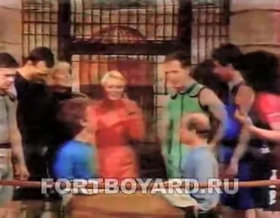 Fort Boyard. 1991. France. Отрывок. Перевод т/к «Останкино».