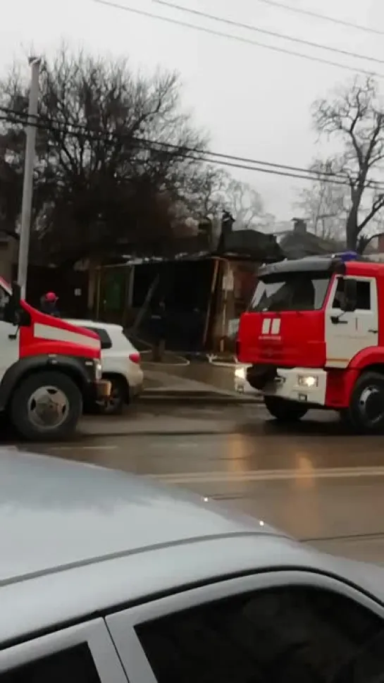 Пожар на Горького 6.12.2018 Ростов-на-Дону Главный