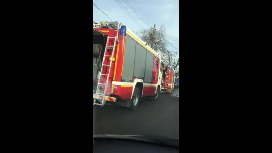 В центре сгорел частный дом 27.12.2017 Ростов-на-Дону Главный