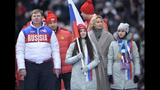 Видеорепортаж от канала «Первый» | Митинг в поддержку В.В.Путина | 03.03.18