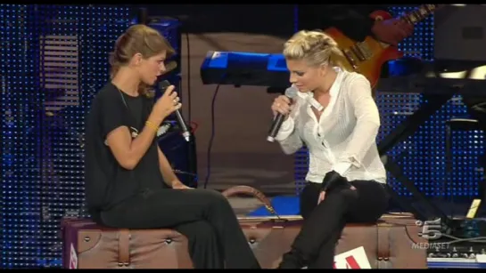 Emma Marrone / Alessandra Amoroso. Concerto del vincitore Arena di Verona.06.09.12 parte.02