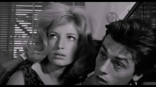 Mina - Se Telefonando (1966) + movie "L'eclisse" Monica Vitti & Alain Delon