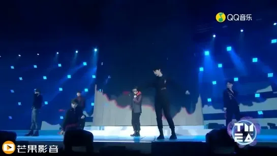 TheUntamed  dance at the 2019 Tencent Music Entertainment Awards in Macau