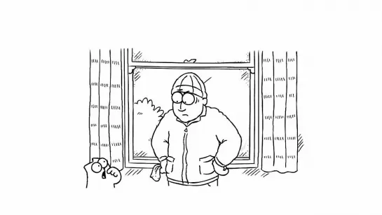 Simon's Cat in "Window Pain" (Disney Exclusive)   ;)))