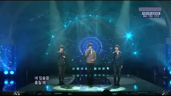 S.M. The Ballad - Hot Times [Inkigayo] 2010-12-12