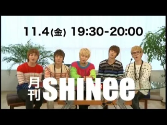 111101 Shinee Gekkan