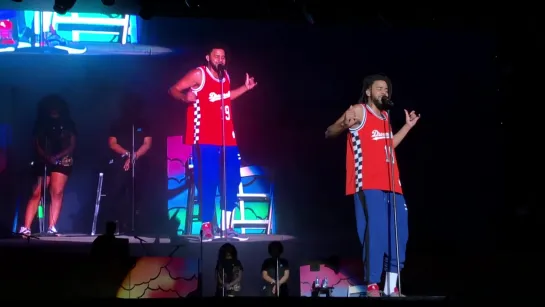 J. Cole - Work Out & Can't Get Enough (Dreamville Festival 2019 - Raleigh, NC - 4/6/19)