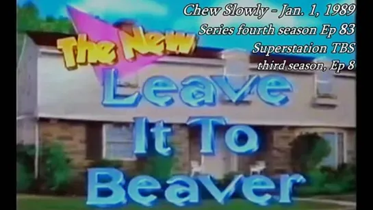 Все еще Бивер / Still the Beaver /  New Leave it to Beaver (1983 – 1989) серия 83)