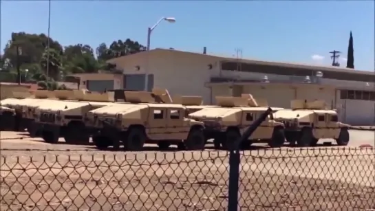 Warning! Footage PROOF the MARTIAL LAW under operation (US FEMA Camps activation